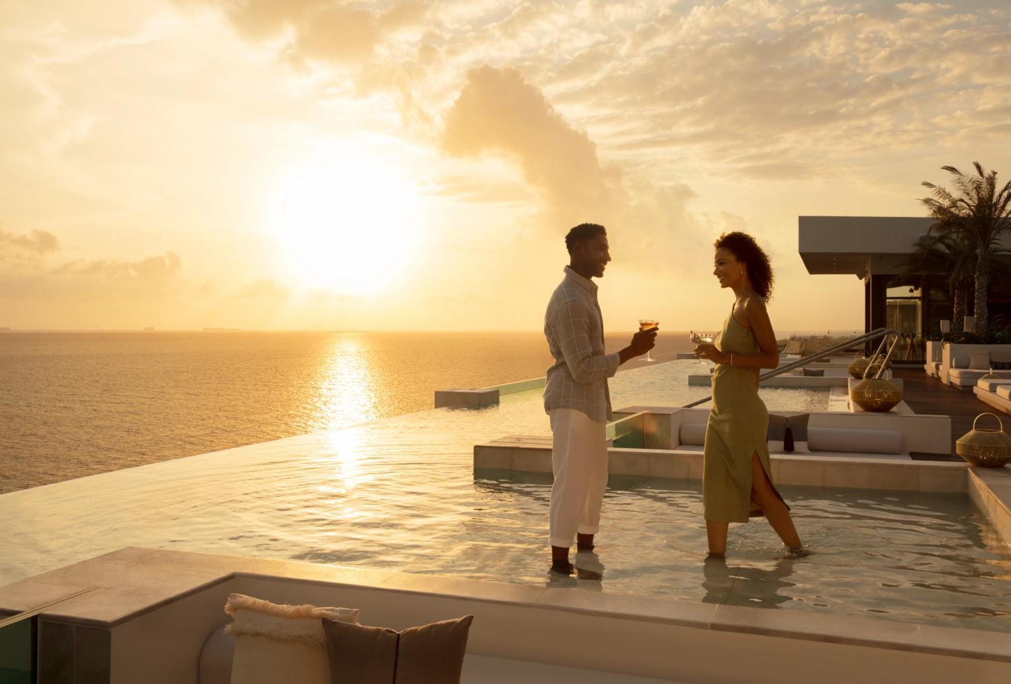 Impression Isla Mujeres By Secrets (Adults Only) Hotel Luaran gambar